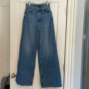 Urban Outfitters BDG A-wide leg jeans, dark wash, size: 25